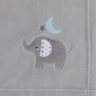 Gray elephant online blanket